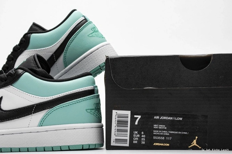 Toe Emerald Low 1  Jordan 553558-117 0920